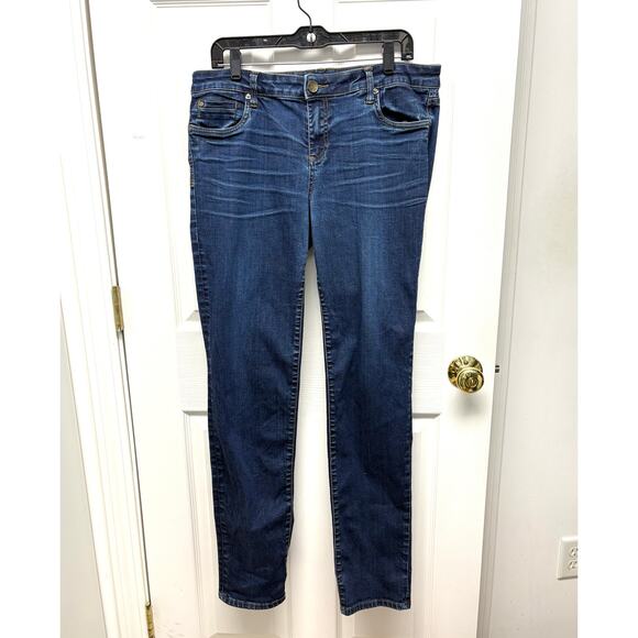 Kut From The Kloth, Diana Skinny, Dark Wash, Mid Rise, Women's Size 12 - Picture 1 of 3